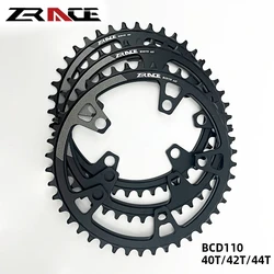 ZRACE RX Chainset Repair parts, RX Crank, Chainring 50/34T, 52/36T and 53/39T, 1X Chain Ring 38T, 40T, 42T and 44T