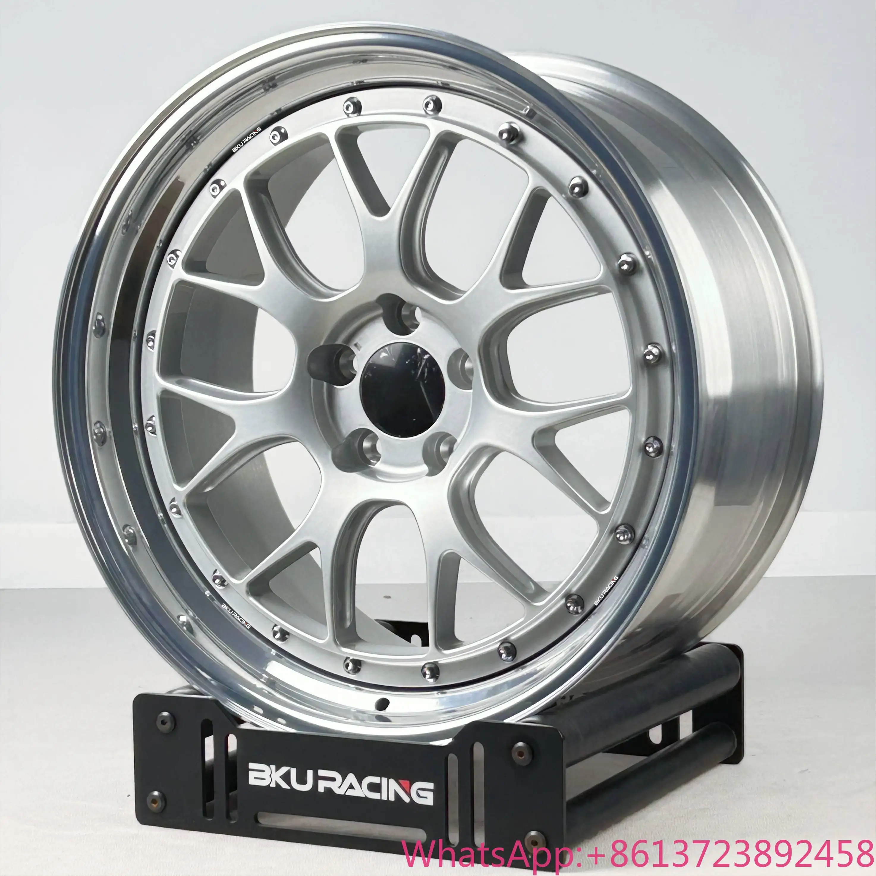 

BKU 2 Piece 5x112 Forged Wheels 18 19 20 Inch for BMW M3 M4 G20 G21 G22 G23 G80 G82 G83 F80 Polished Custom Alloy Wheel