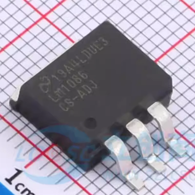 Integrated Circuits (ICs) LM1086CS-ADJ Linear Voltage Regulator IC Positive Adjustable 1 Output 1.5A TO-263 (DDPAK-3)