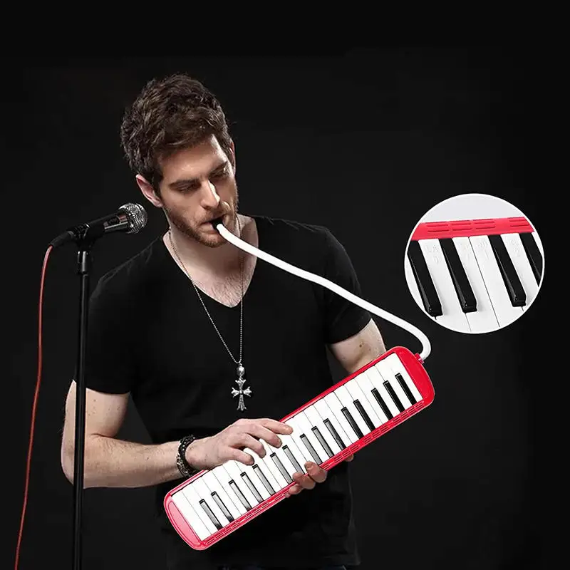 مجموعة أنبوب ميلوديكا المرن لجهاز الفم العالمي قطعة الفم السوداء ملحقات أدوات ميلوديكا الأنبوبية البديلة #1