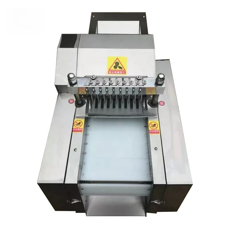 China Customized Chicken Meat Cutting Machine / Fresh Meat Cutting Machine / Automatic Chicken Cutting Machine