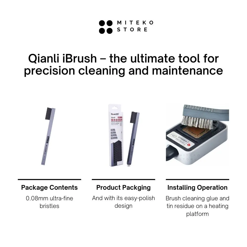 Qianli-iBrush Multifunctional High Temperature Resistant Cleaning, Polishing, Grinding, Degumming, Maintenance to Brush