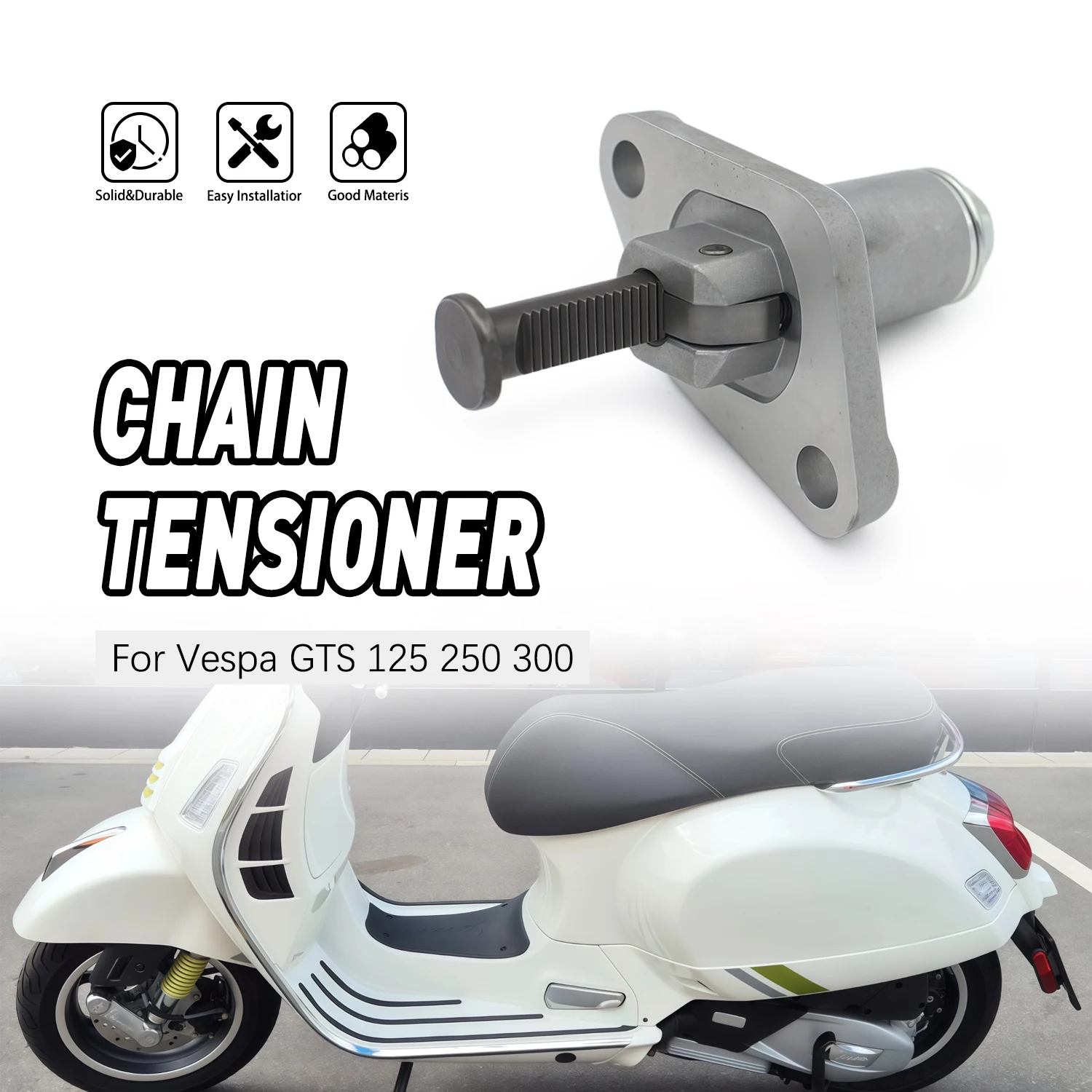 

High Quality Accessories Moto Cam Timing Chain Tensioner For Vespa Sprint Primavera GTS50 125 250 300 i.e3V Super Touring 289919