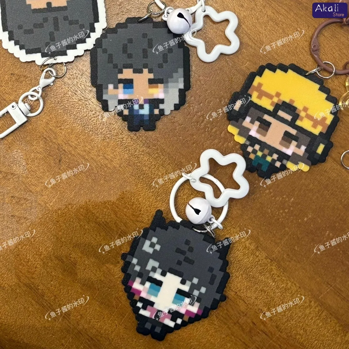 Valorant بكسل المفاتيح لطيف لعبة شخصية حبة قلادة الإبداعية الاكريليك سحر حقيبة ملحق هدية لمحبي اللاعبين تحصيل #3