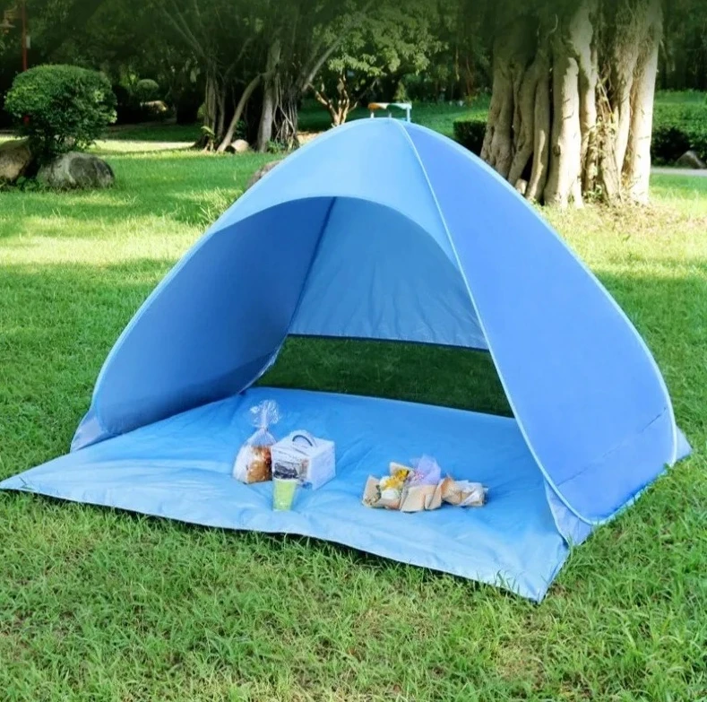 Portable Foldable  Camping Shelter Instant Pop Up Beach Canopy UV Block Rainproof Outdoor Shade
