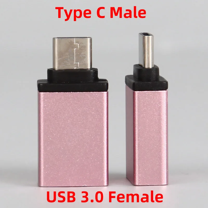 Portable Light weight Creative Type-C Male To USB 3.0 Female Data Connector For Android Phone Converter Adapter Connector New