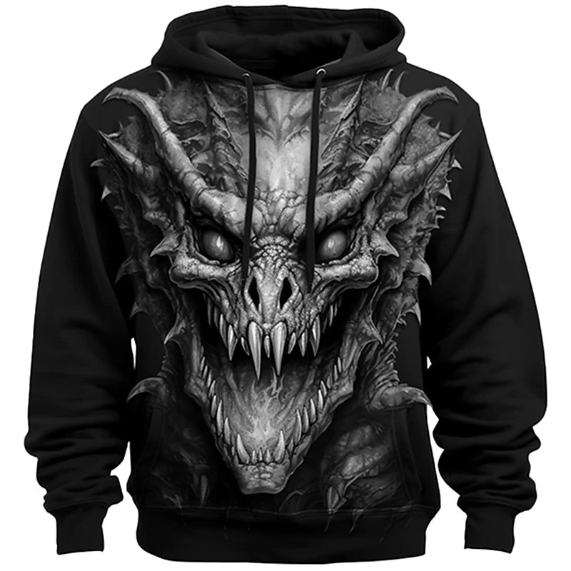 Fashion 3D Hoodies For Men y2k Personalization Hoodie Daily Leisure Sports Street Formal Wear Large Size Sweatshirts Male Tops