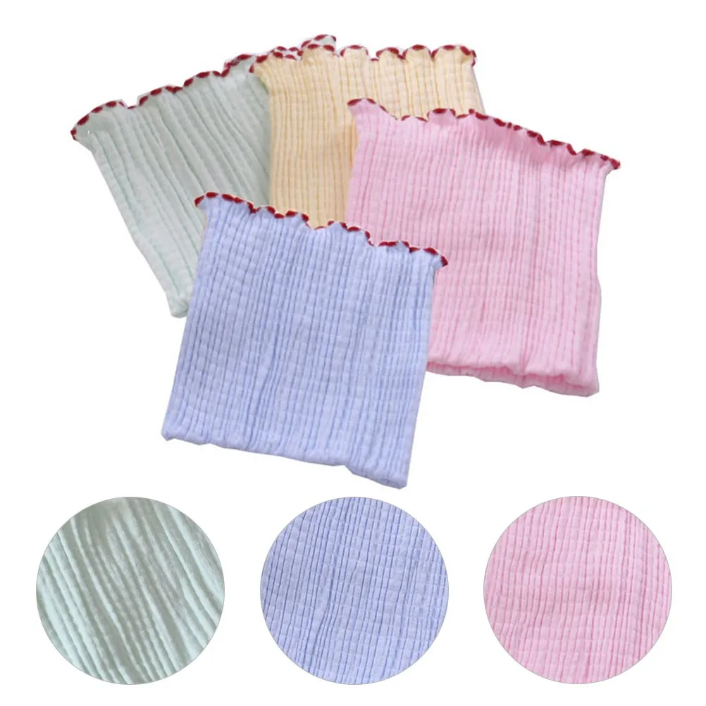 4 قطعة حزام بطن لحديثي الولادة من القطن حامي سري ناعم قابل للتمدد حزام بطن للرضع لتغيير حفاضات النوم #5