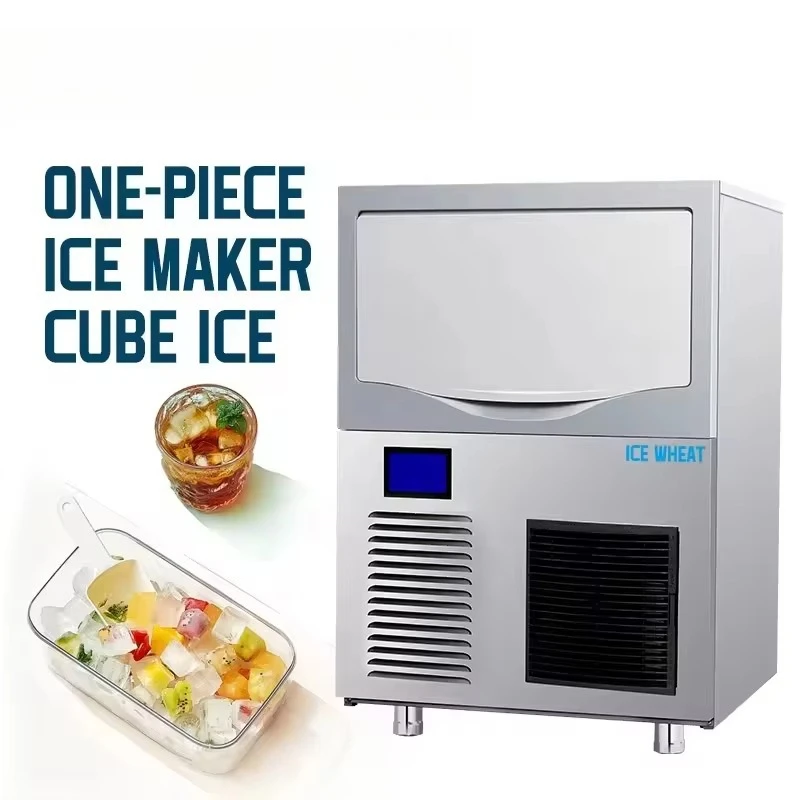 

Wholesale Professional Electric Ice Machine Air Cooling 60kg/24h Cube Ice Maker For Supermarket Restaurants