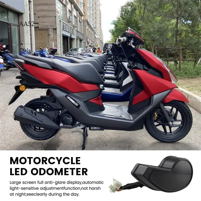 

AS-Motorcycl LED Odometer Speedometer Tachometer For Honda NXR150 NXR125 Bros 2003-2014 CRV XR150 GY200 Mexico Brazil