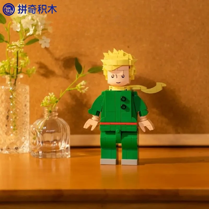 Blocs de construction le petit Prince, figurines de modélisation classiques pour enfants, jouets éducatifs assemblés, modèle d'ornements, cadeau de vacances