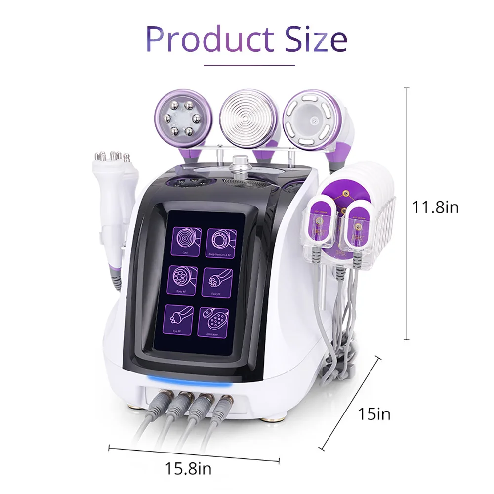 Aristorm 6 In 1  Cavitation 2.5 Vacuum fat burner machine Beauty Machine