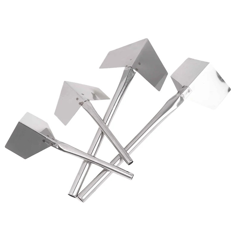 Stainless Steel Putty Knife Drywall Scrapers Hand Tool Inside Outside Corner Scraping Puller Construction Tools Silver