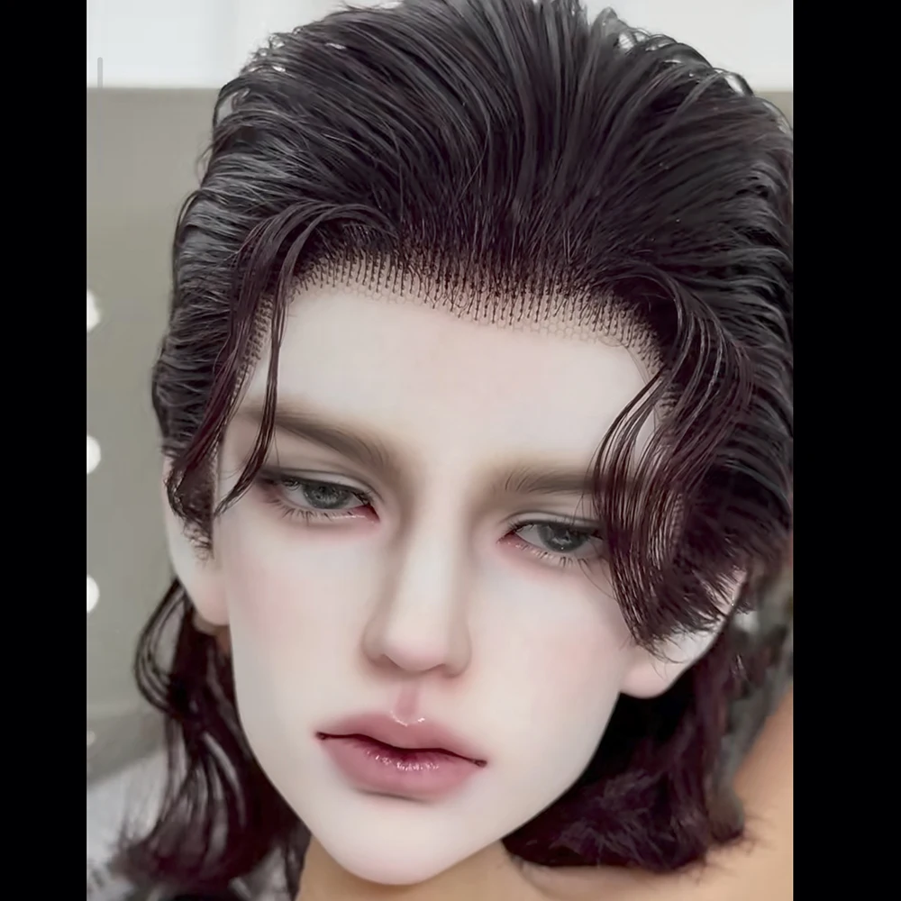 

1/3 BJD Doll Head No Makeup DIY Resin Boy Doll Head Doll Accessories For 1/3 BJD Uncle Doll Body Toys Without Makeup Toys