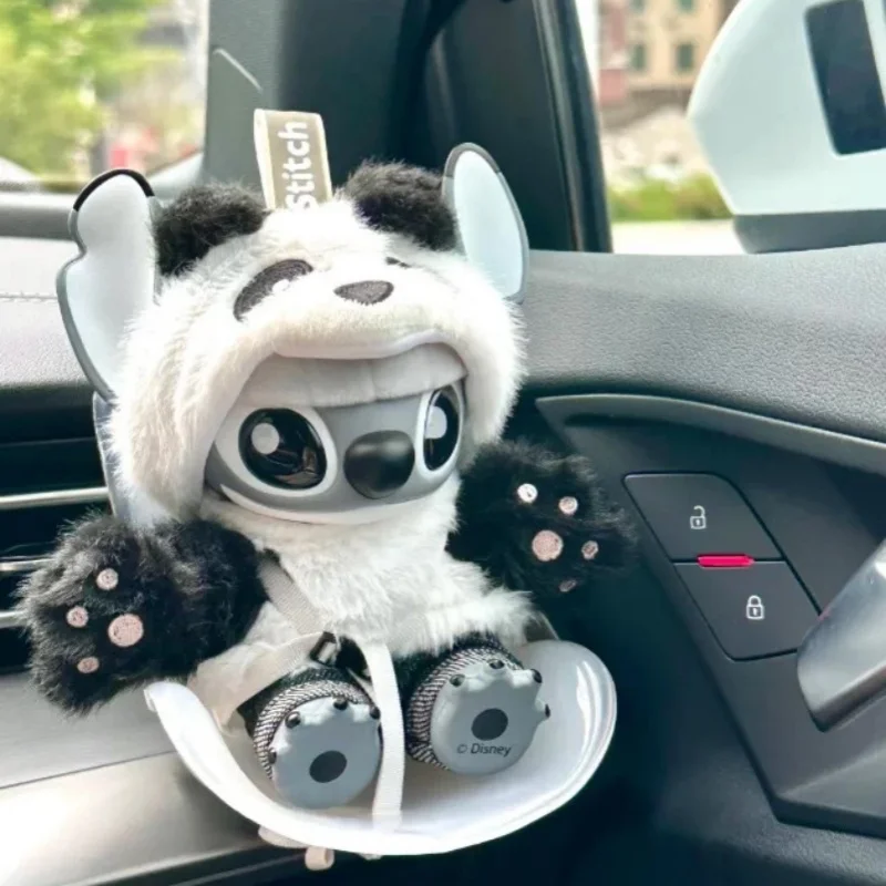 

Новый оригинальный стежок Genz Series Panda, ограниченная серия, плюшевая игрушка, кулон, брелок, орнамент, милый подарок на день рождения/Рождество