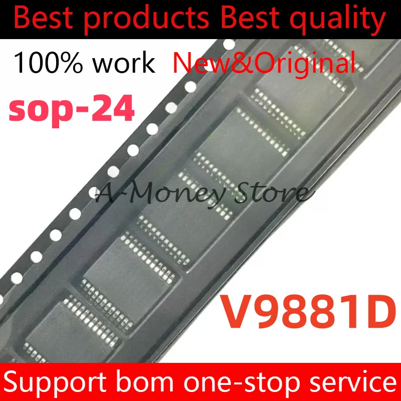 

(5-10pcs)V9881D sop-24