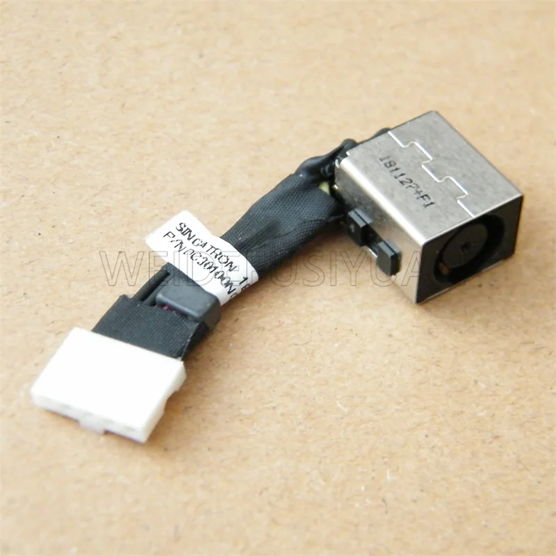 Laptop dc power jack porta de carregamento tomada cabo conector para dell latitude e7240 e7250 p22s p22s001 04w9ny