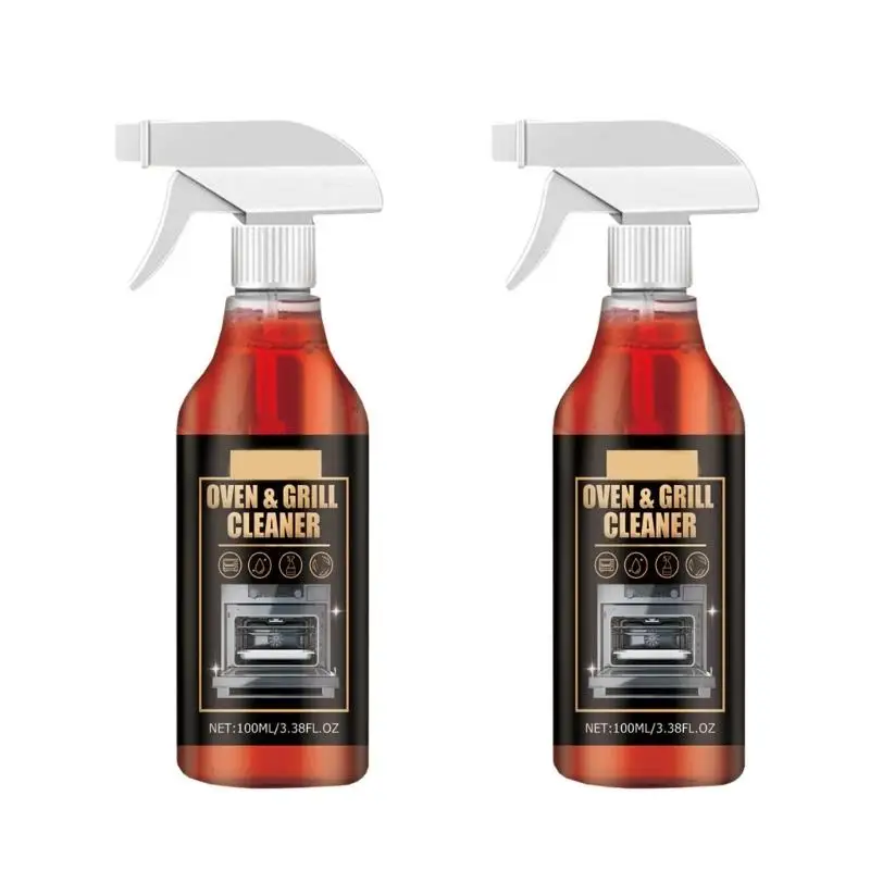 100ml Kitchen Oven Grill Cleaner Kitchen Oil Remover Household Kitchen Greases Cleaning RustStain Remover