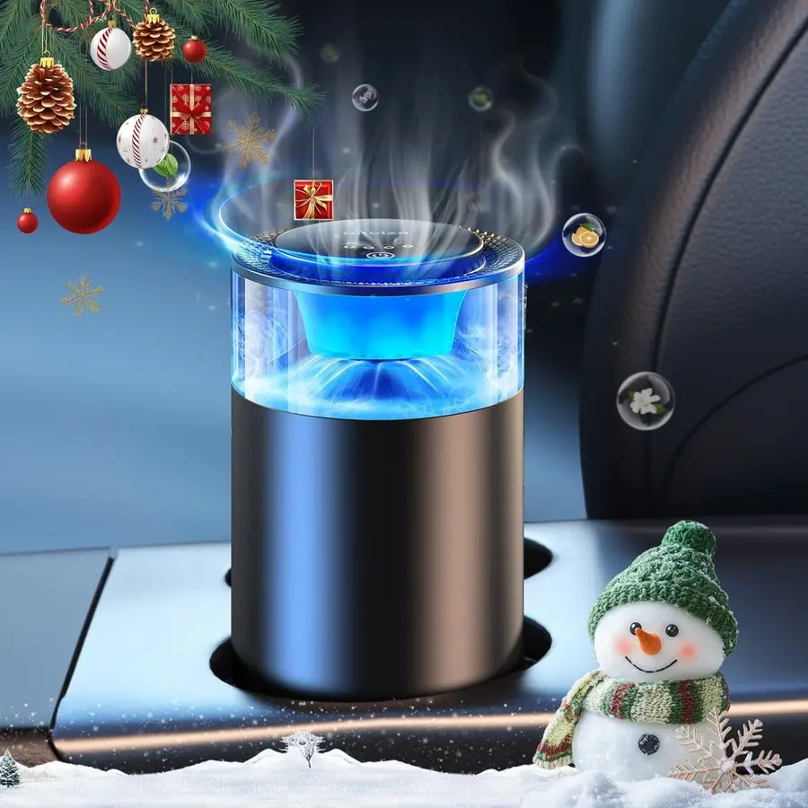 

Car Air Fresheners, Ambient Light amp Mist Fragrance, Auto On Off Car Air Freshener Diffuser, Adjustable Intensity, Lasts 6 Mont