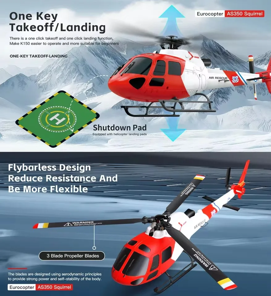 WL K150 Battery Main Propeller 3.7V 500mAh Battery For K150 Brushless RC Helicopter Spare Parts Accessories Tail Propeller USB