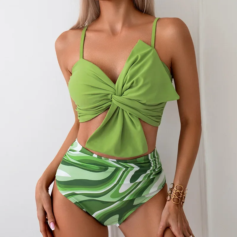 Sexy Push Up Bikini Micro Print Women Swimsuit Plus Size Swimwear 2024 Beach Wear Biquini Set Bathing Suit Biquine Brasileiro