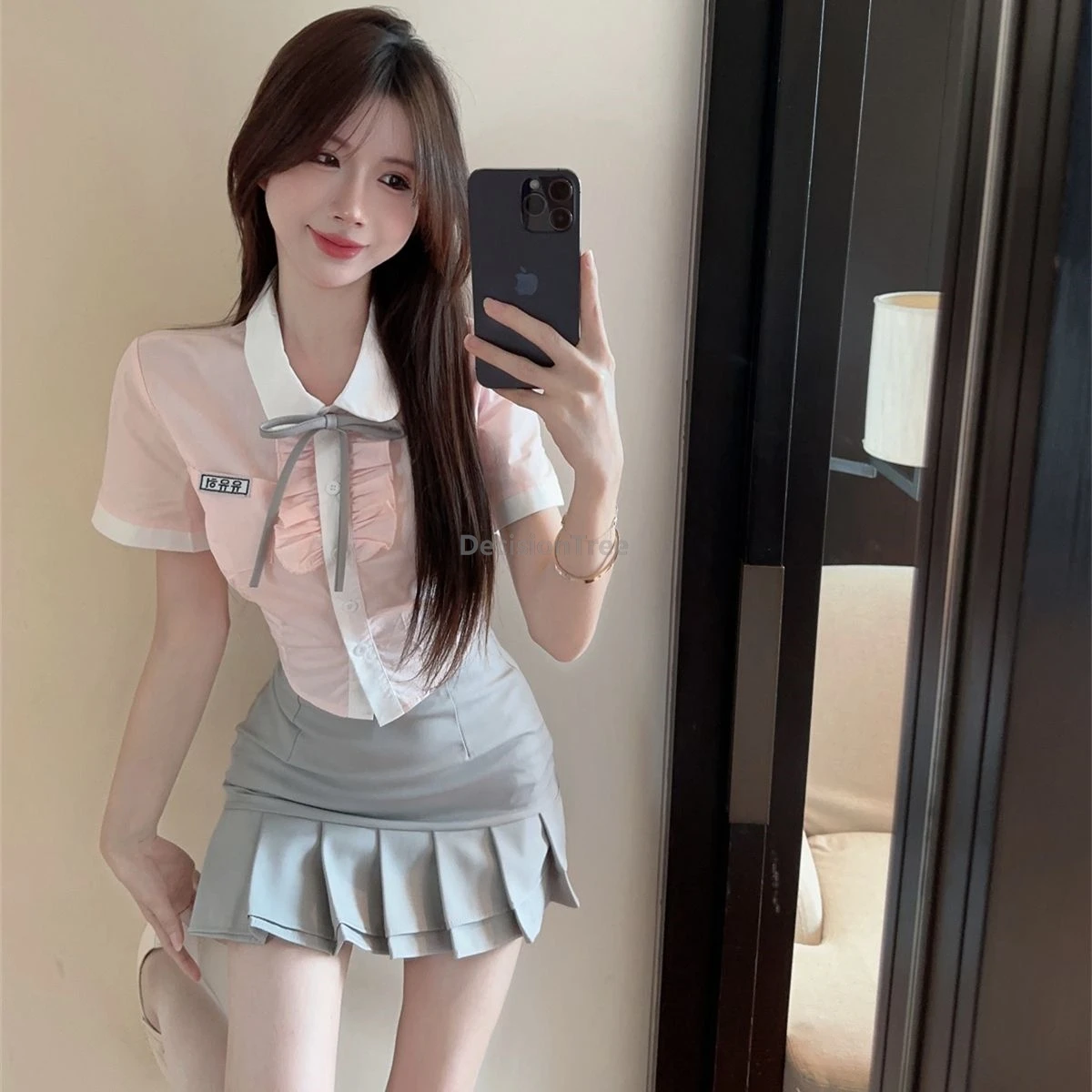 2025 fashion design sense korean academy style jk uniform sweet cute style school uniform trendy popular daily campus wearing