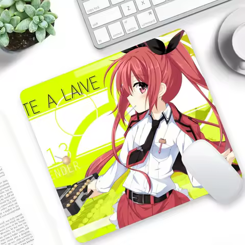 Anime Date A Live Mousepad Rubber Small Thickened Mouse Pad Gaming Keyboard Table Mat Office Supplies Decor for PC Mouse Carpet