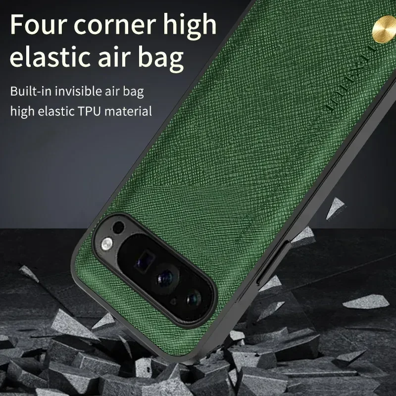 حافظة لهاتف Google Pixel 10 Pro XL حافظة مغناطيسية مضادة للصدمات لهاتف Pixel 9 Pro XL 8 Pro 7 غطاء حماية من الجلد #4