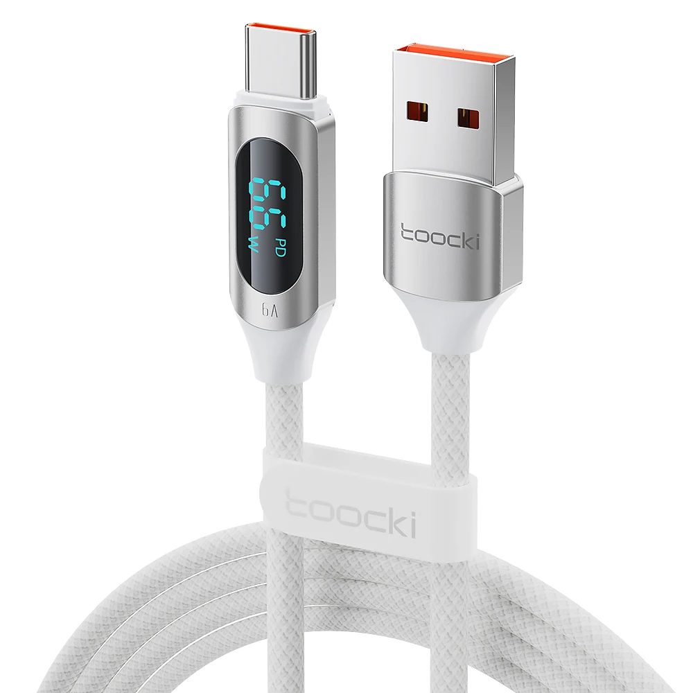 Toocki 100 W USB Typ C Kabel Für Huawei Honor Xiaomi Samsung Super Ladung Schnelle Lade USB C Ladegerät Datenkabel draht Kabel 1 m 2 m