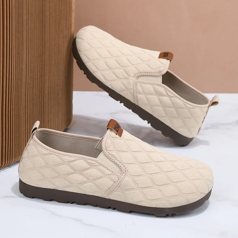 Women Mesh Loafers Flat Heel Shallow Female Shoes Spring Summer Square Toe Basic Concise Women Pumps Size 36-41