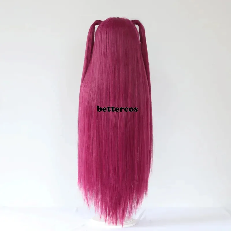 Mira Cosplay Wig Rose Long Wigs For Women KPOP Rumi Mira Zoey Anime Cosplay Wig Heat Resistant Synthetic Hair Halloween
