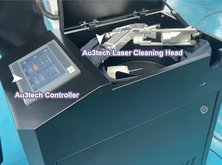 500W 50mj Pulse Fiber Laser Cleaner Pulse Rust Laser Cleaner