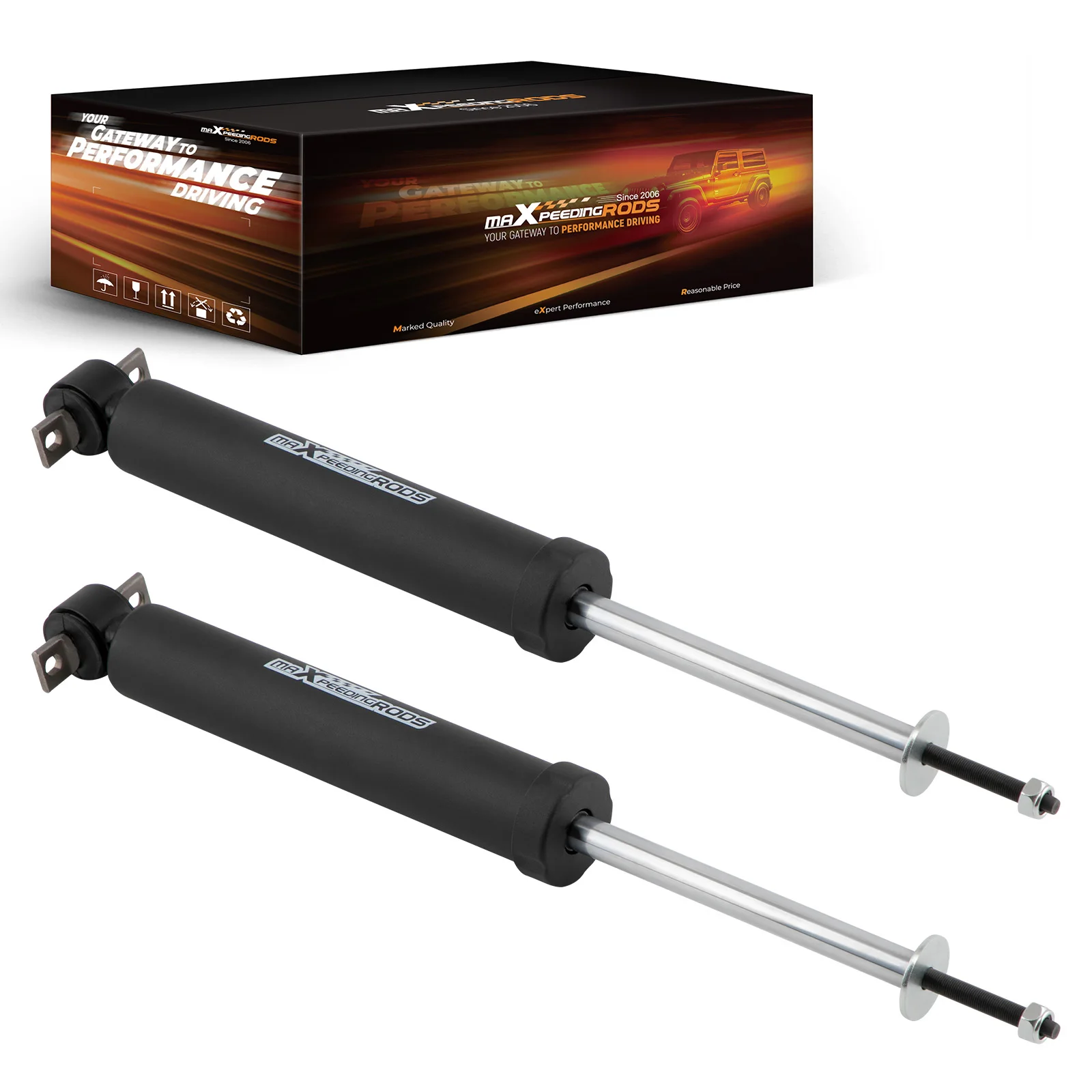 

Front Shocks For Chevy Silverado GMC Sierra 1500 2WD 1999-2006 with 2.5"-4" Lift