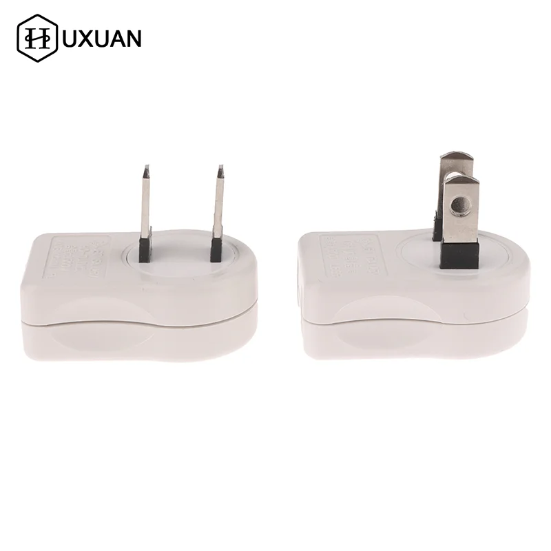 Американская 2-контактная 360-угольная вращающаяся розетка, адаптер, складной дорожный адаптер, преобразователь мощности, электрическая розетка