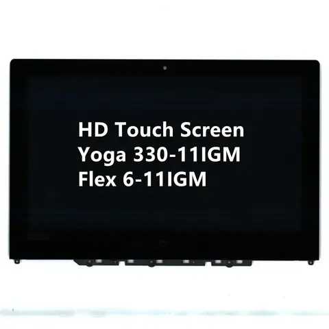 Neues Original für Lenovo Yoga 330-11IGM Flex 6-11IGM Touch LCD-Bildschirm HD 5D10Q73677