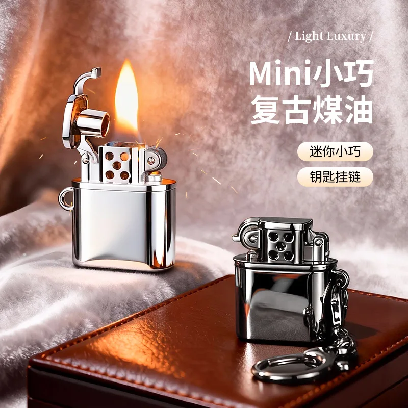 

2026 mini pendant grinder lighter personalized portable fun lighter