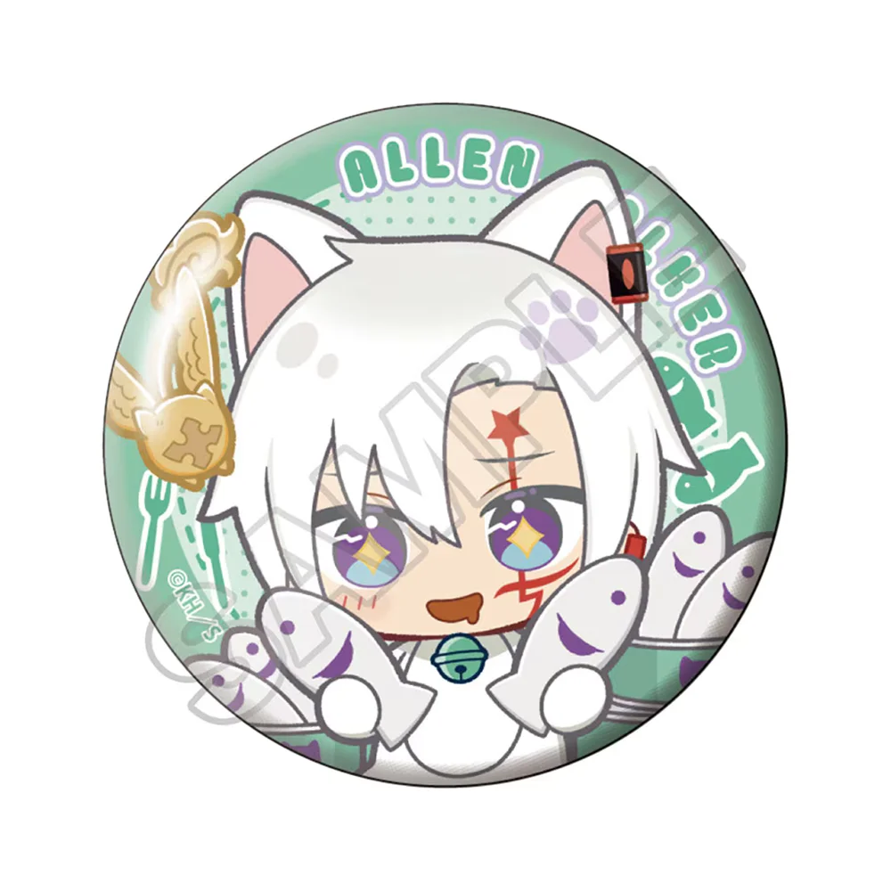 Anime D.Gray-man Yu Kanda Allen Walker Lavi Mikk Badge Cosplay Acrylic Stand Keychain Backpack Decoration Charm Decoration Gifts
