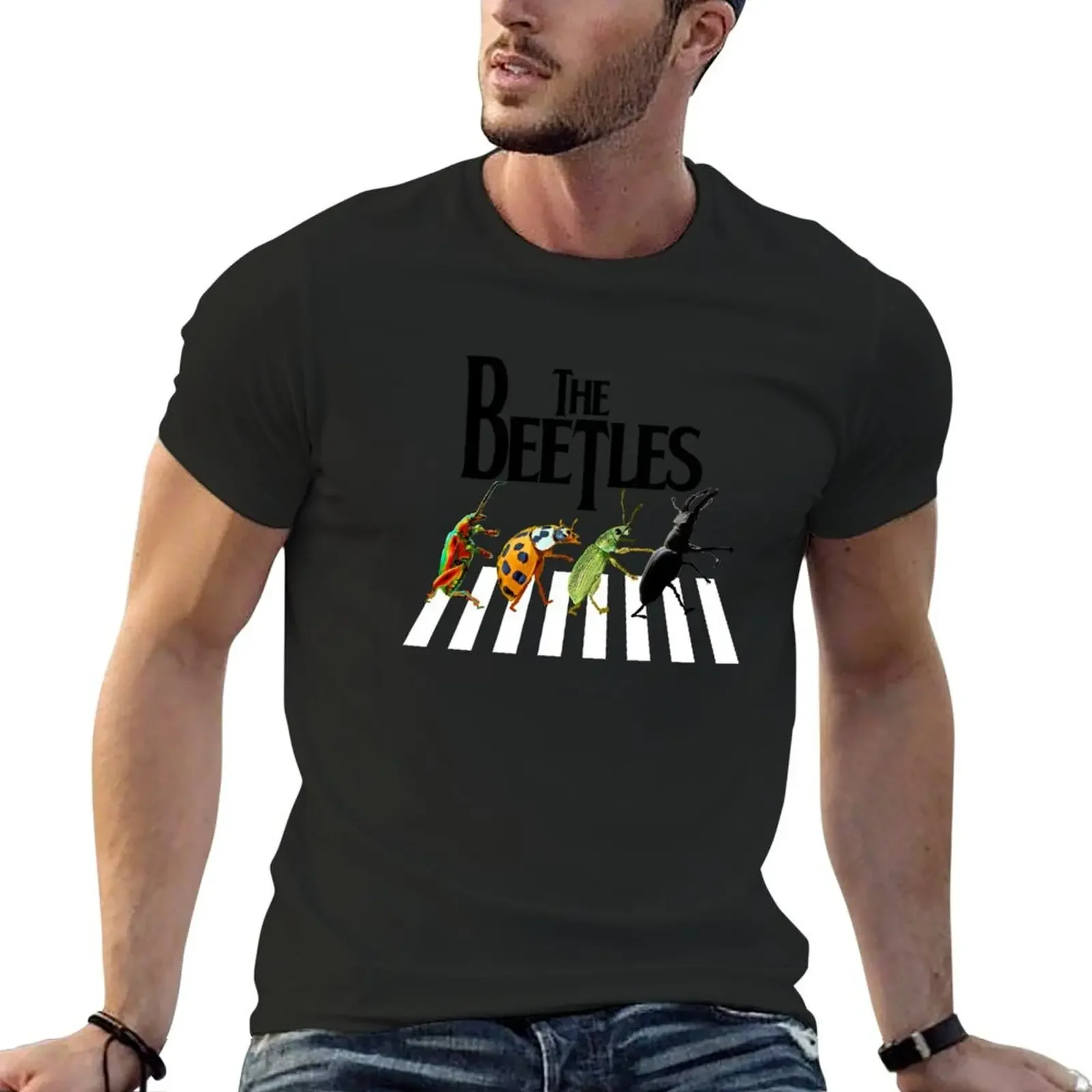 

The Real Beetles T-Shirt custom t shirt blanks hippie clothes anime tshirt men workout shirt