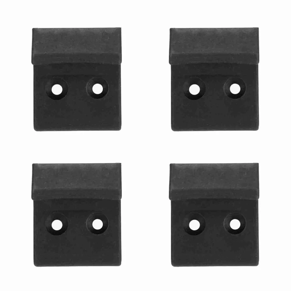 

4PCS ABS Tire Changer Clamp Cover Rim-Scratch Prevention Tool-Free Installation Jaw Protectors Anti-Slip Grooved Texture