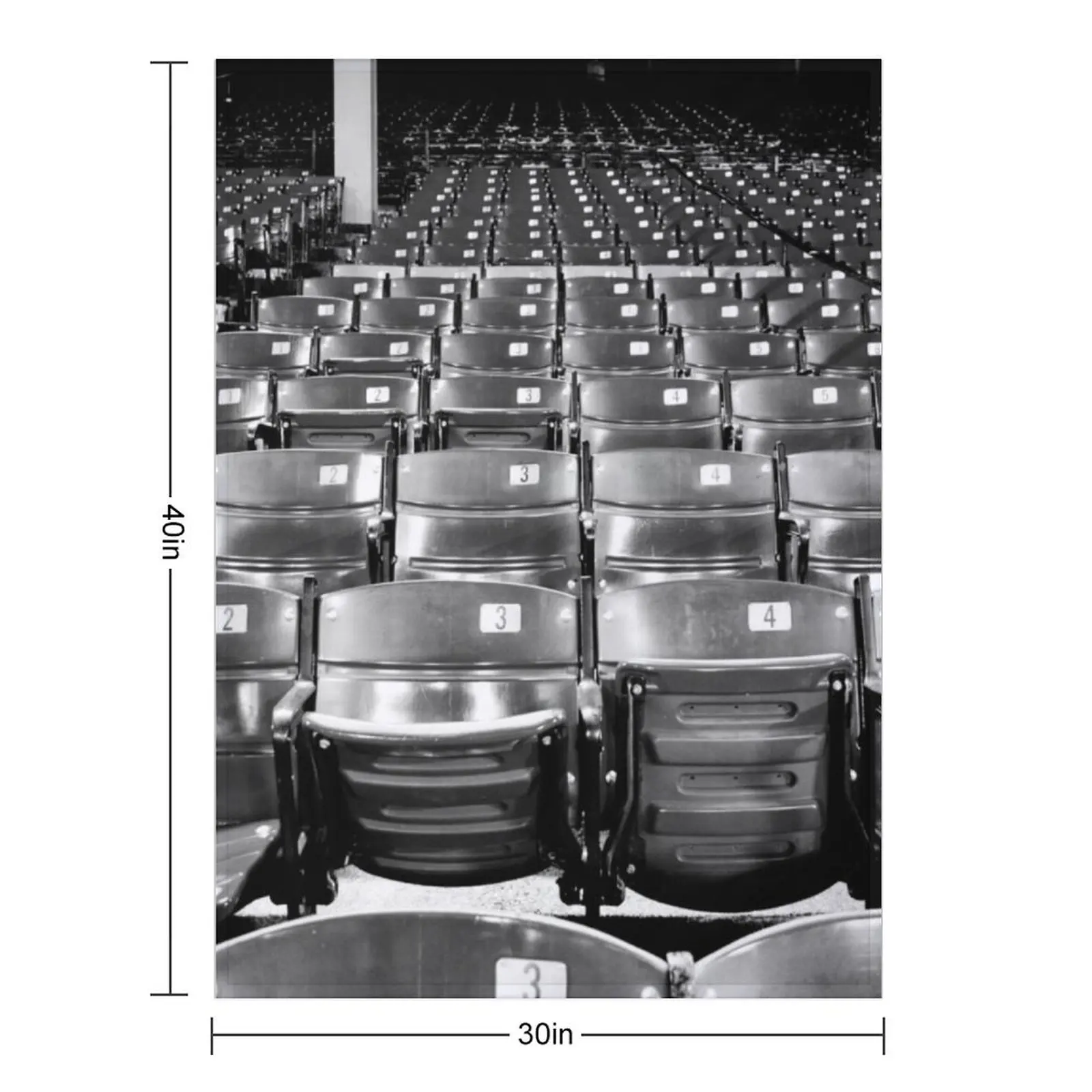 Fenway Park Seats - Boston, Massachusetts Throw Blanket Camping sofa bed Kid'S Luxury Brand Blankets For Bed Single Blankets