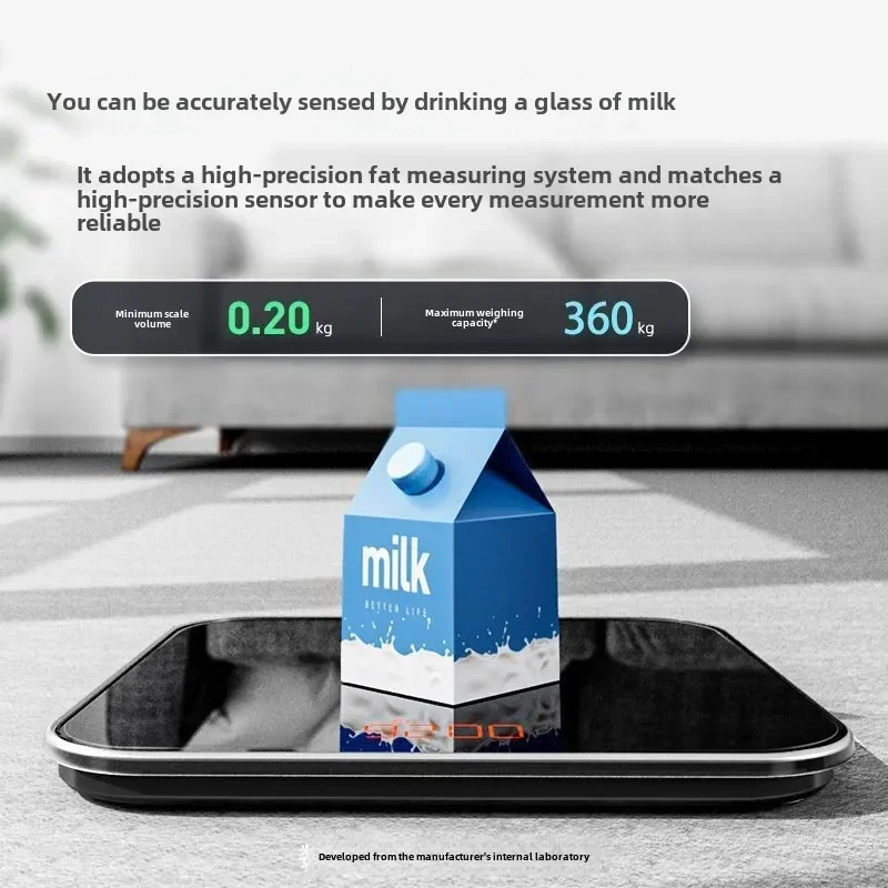 موازين إلكترونية عالية الدقة، موازين الوزن، موازين صحة منزلية للبالغين، موازين الحمام، موازين إلكترونية لجسم الإنسان #4