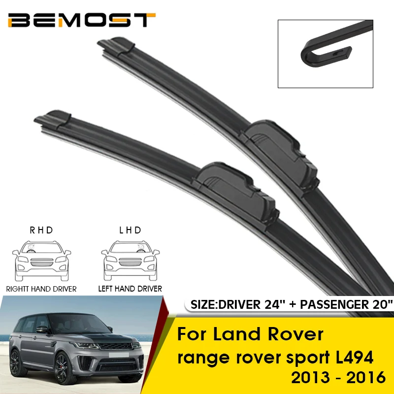 

Car Wiper For Land Rover range rover sport L494 2013-2016 Windshield Windscreen Front Window Blades 24"+20" Car Accessories