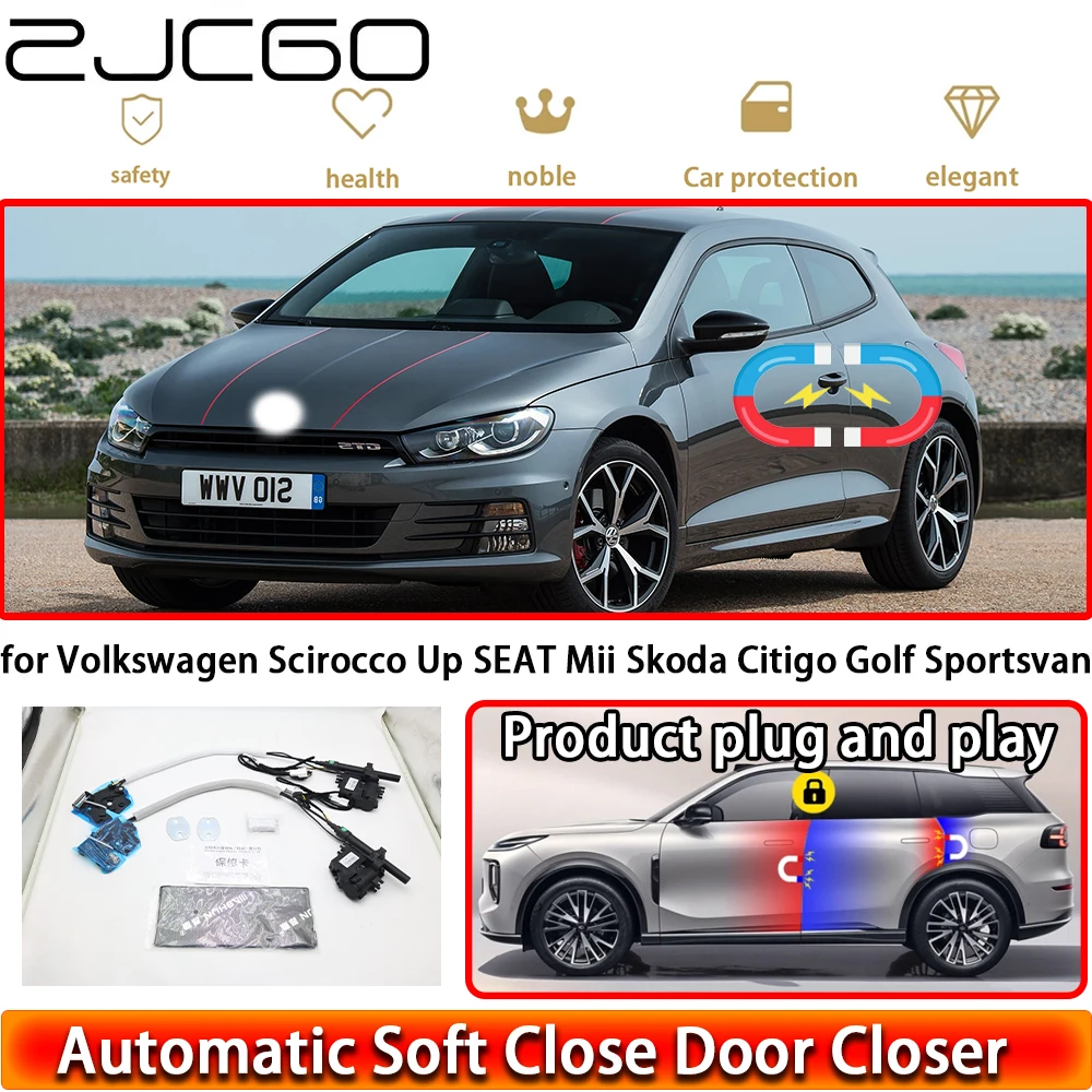 

for Volkswagen Scirocco Up SEAT Mii Skoda Citigo Golf Sportsvan Soft Close Door Power Closing Latch System Pull Door Easy Close