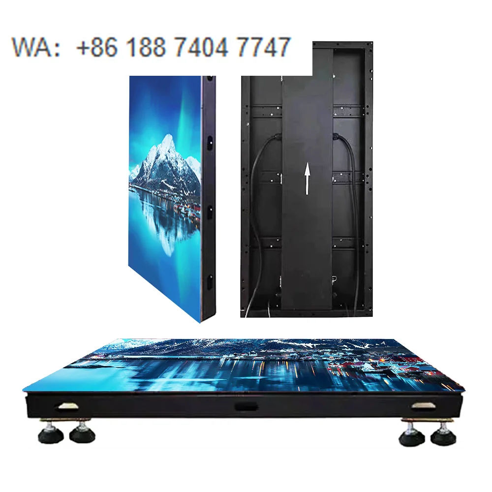 

Intelligent Interaction KTV Dance Floor LED Display Smart Floor Tile Display Screen Explosion Proof Outdoor Retail Store IP65