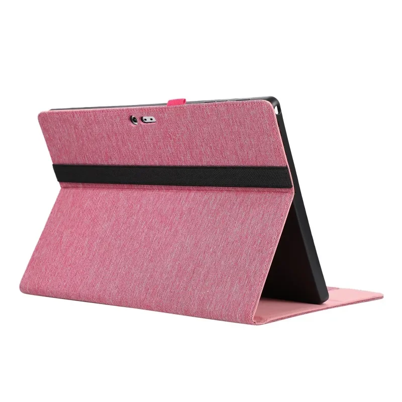 

Soft Silicone Book-Style Case For Surface Pro 9 11in Tablet Case with Pen Solt and Card Slot for Surface Shockproof Cover Stand