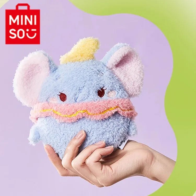 

Genuine Miniso Disney Ufufy Has Flower Series Storage Bags Cartoon Plush Pendants Cute Trendy Accessories And Peripheral Gift