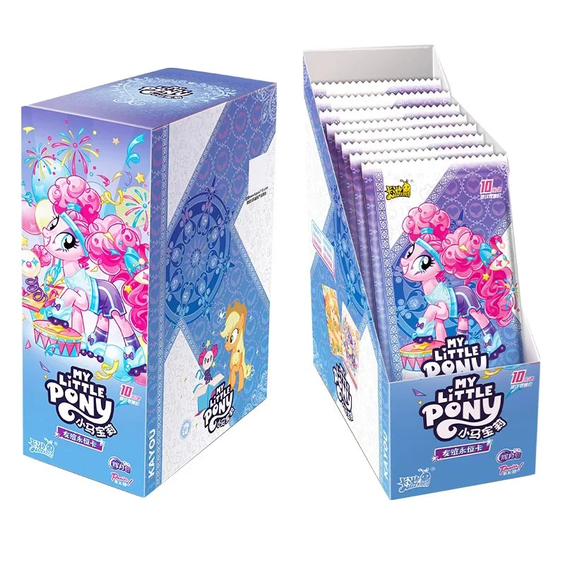 

Оригинальная коробка My Little Pony, персонажи аниме Starscout Zipp Storm, популярные детские подарки, классическая коллекционная карта Moonbow Sunny
