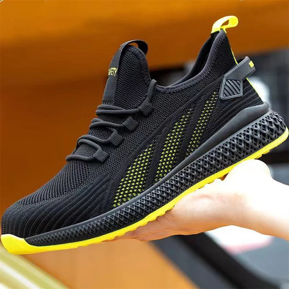 37-46 Fashion Anti-smash Work Safety Shoes with Steel Toe Work Shoes Anti-puncture Labor Insurance Sneakers for Men and Wemen