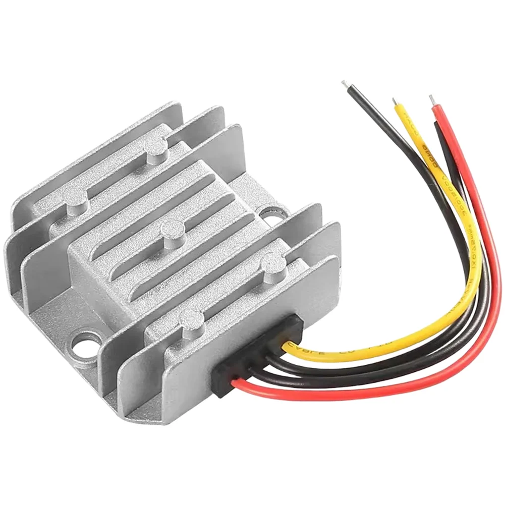 12V 24V To 48V DC DC Boost Converter Voltage Regulator 5A Metal Case IP68 Waterproof For EV Battery Solar Panel LED Display