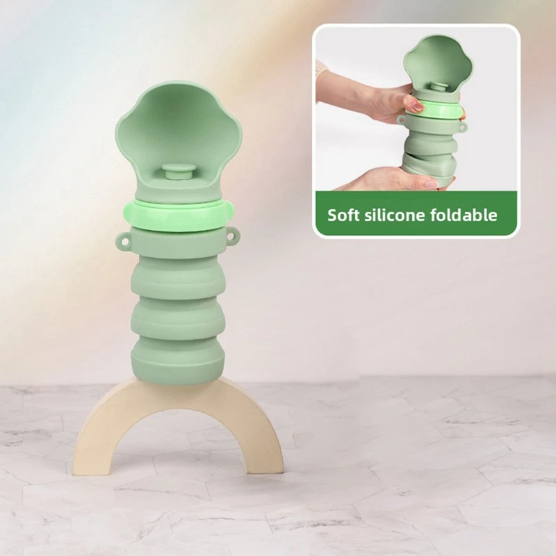 كوب ماء محمول قابل للطي من السيليكون للحيوانات الأليفة، موزع شرب للحيوانات الأليفة مانع للتسرب، للمشي في الهواء الطلق والسفر مع الكلاب #3